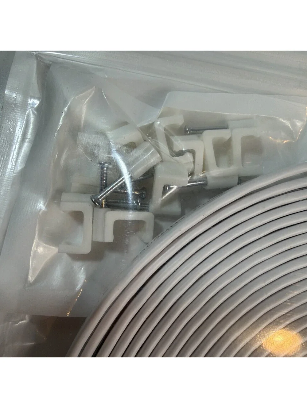 Ercielook CAT8 Ethernet Cable 2-Pack25ft High Speed,Shielded Flat Internet Cable